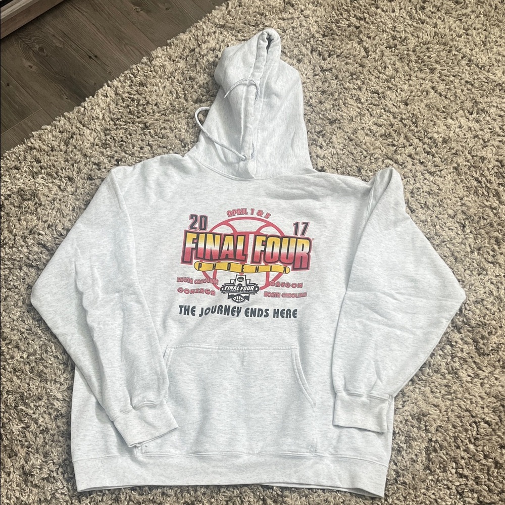 Port and Company Gray Final Four Hoodie